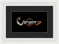 Viper logo - Framed Print