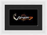 Viper logo - Framed Print