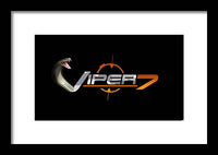 Viper logo - Framed Print