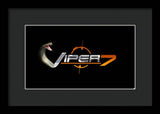 Viper logo - Framed Print